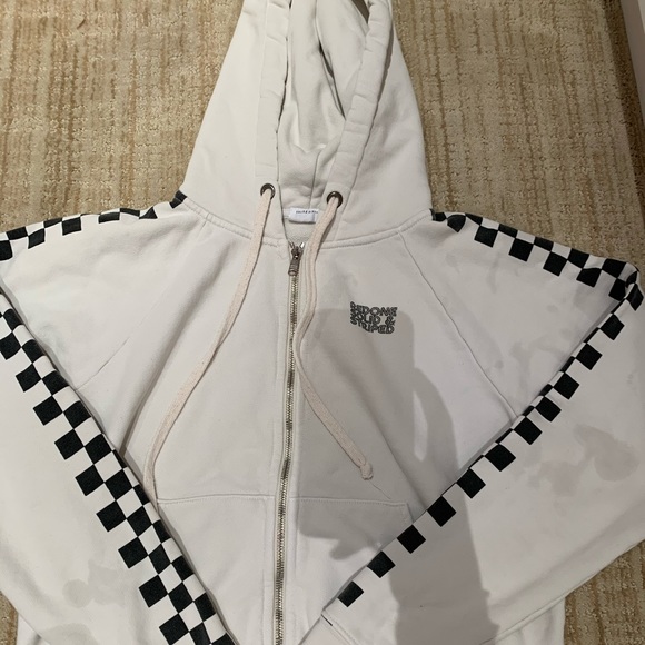 Redone X solid and striped size medium hoodie - Picture 3 of 5